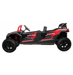 4-osobowy buggy atv racing utv2000 czerwony z baterią li-ion