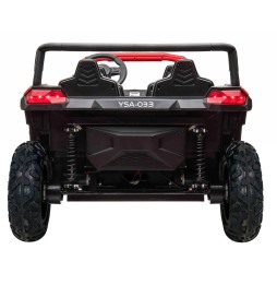 4-osobowy buggy atv racing utv2000 czerwony z baterią li-ion