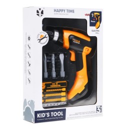 Electric Screwdriver for Kids 3+ with Bits