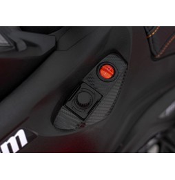 Red Maverick ATV for Kids with Audio Panel