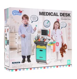 Child Medical Cart with ECG and X-ray Monitors