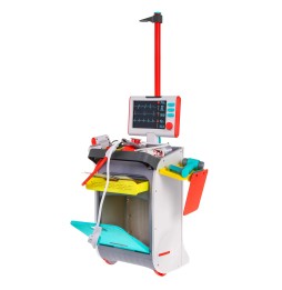 Child Medical Cart with ECG and X-ray Monitors