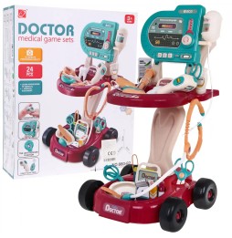 Children's Medical Set with Stroller and ECG Panel