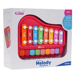 Red Piano Xylophone for Kids from 18 Months