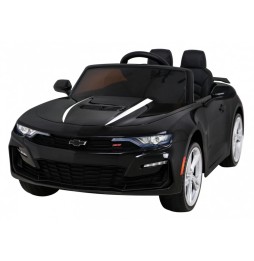 Chevrolet Camaro 2SS pe acumulator negru cu telecomandă