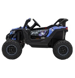 Buggy ATV Defend 4x4 fioletowy licencja Kuromi