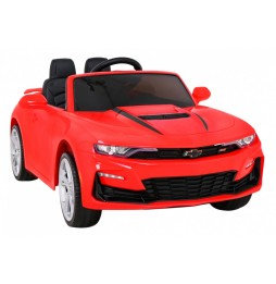 Chevrolet camaro 2ss dla dzieci – czerwony z pilotem