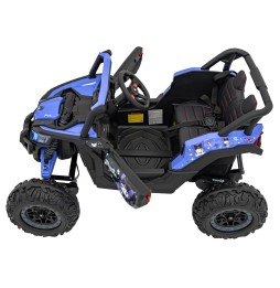 Buggy ATV Defend 4x4 fioletowy licencja Kuromi