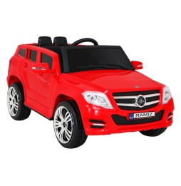 Red City Rider Car for Kids with Remote and LED