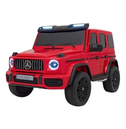 Mercedes Benz G63 AMG XXL dla dzieci - Czerwony