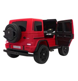 Mercedes Benz G63 AMG XXL dla dzieci - Czerwony