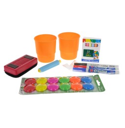 Magnetic and Chalkboard 2-in-1 with Accessories for Kids