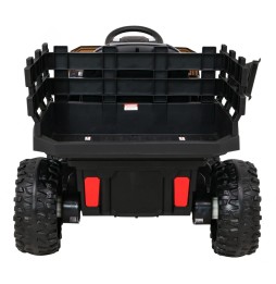 Kids' Farmer Pick-Up Car Black with Remote