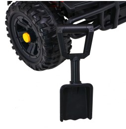 Kids' Farmer Pick-Up Car Black with Remote