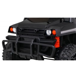 Kids' Farmer Pick-Up Car Black with Remote