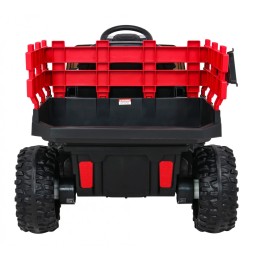 Red Farmer Pick-Up Car for Kids with Remote