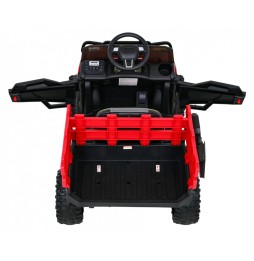 Red Farmer Pick-Up Car for Kids with Remote