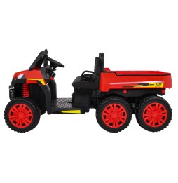 Red Farmer Truck for Kids with Remote and 4x4 Drive