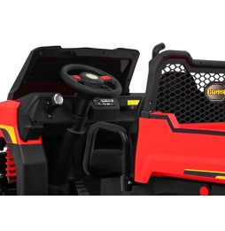 Red Farmer Truck for Kids with Remote and 4x4 Drive