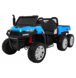 Farmer Truck for 2 Kids - Blue 4x4 with Remote