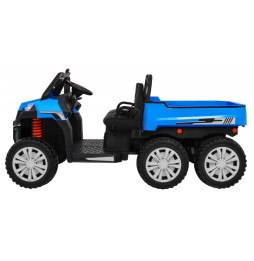 Farmer Truck for 2 Kids - Blue 4x4 with Remote