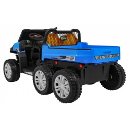 Farmer Truck for 2 Kids - Blue 4x4 with Remote