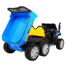 Farmer Truck for 2 Kids - Blue 4x4 with Remote