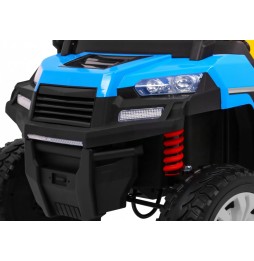 Farmer Truck for 2 Kids - Blue 4x4 with Remote