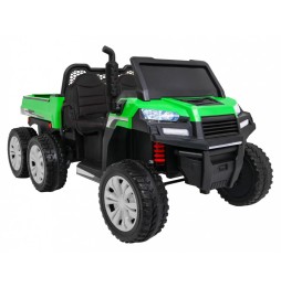 Farmer Truck for Kids, Green, 4x4 Drive, Remote, Audio LED