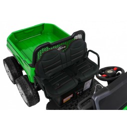 Farmer Truck for Kids, Green, 4x4 Drive, Remote, Audio LED