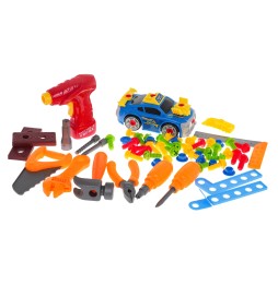 4-in-1 Interactive Car Workshop for Kids 3+