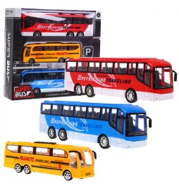 Set of 3 Buses for Kids - Educational Toy 3+