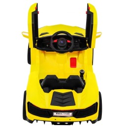 Kids Future Car Yellow with Remote and MP3