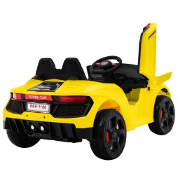 Kids Future Car Yellow with Remote and MP3