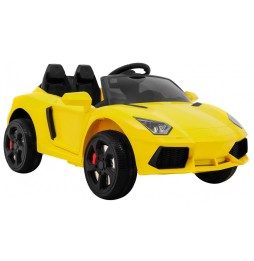 Kids Future Car Yellow with Remote and MP3