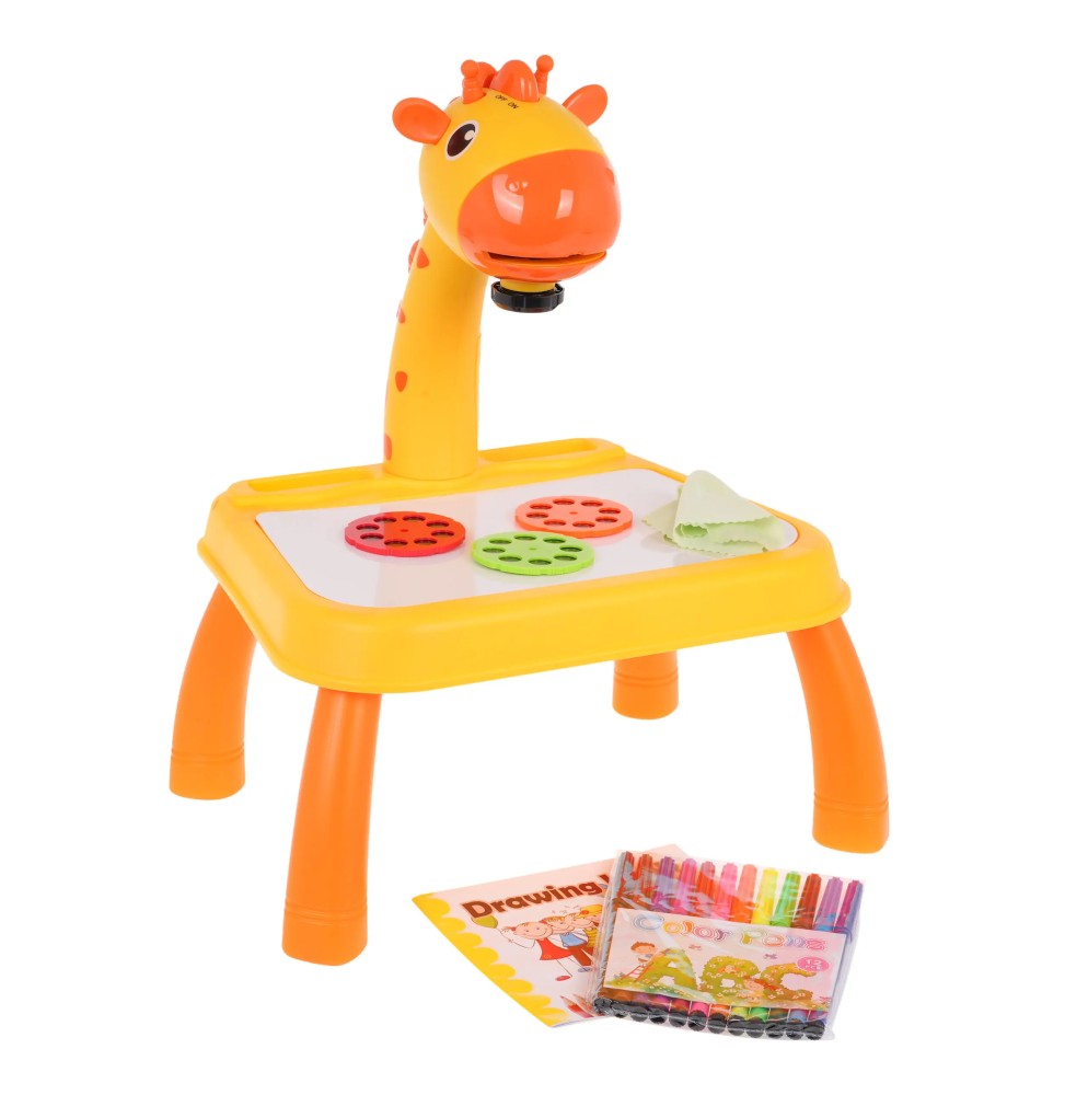 Interactive Giraffe Drawing Projector for Kids 3+