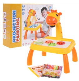 Interactive Giraffe Drawing Projector for Kids 3+