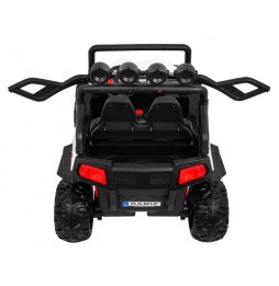 Buggy Grand Lift copii alb 4x4 telecomandă radio mp3