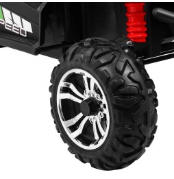 Buggy Grand Lift copii alb 4x4 telecomandă radio mp3