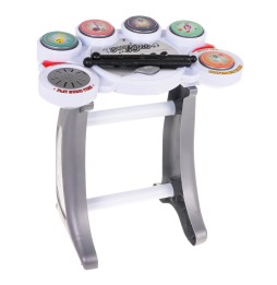 Electronic Drum Set for Kids with 5 Pads and Stool