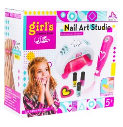 Nail Art Set for Girls with Dryer