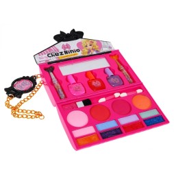 Children's Makeup Set Pink Handbag