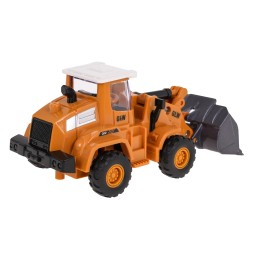 GLW Bulldozer for Kids with Metal Bucket and Tires