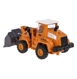 GLW Bulldozer for Kids with Metal Bucket and Tires