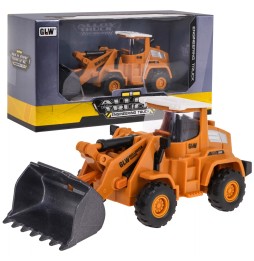 GLW Bulldozer for Kids with Metal Bucket and Tires