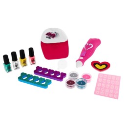 Children's Nail Kit - Glitter Machine and Dryer