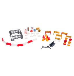 Set 6 vehicule metalice de construcție pentru copii 3+