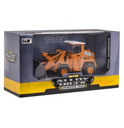 GLW Bulldozer for Kids with Metal Bucket and Tires