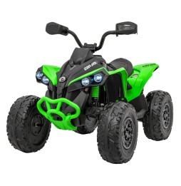 Quad Maverick ATV verde - vehicul pentru copii