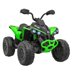 Green Quad Maverick ATV for Kids